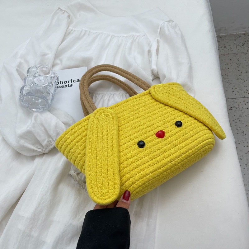 Túi xô Ielgy phong cách niche thiết kế di động cho nữ