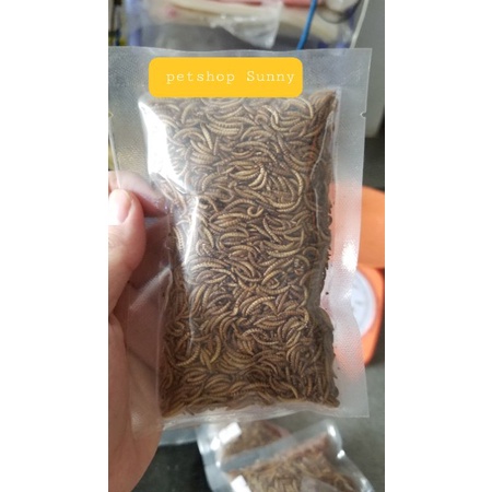 Sâu nhỏ rang cho hamster, sóc,nhím 100g
