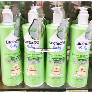 lactacyd milky - bb 500ml mẫu mới