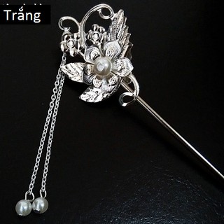 💥 Trâm cài tóc cổ trang kim bạc