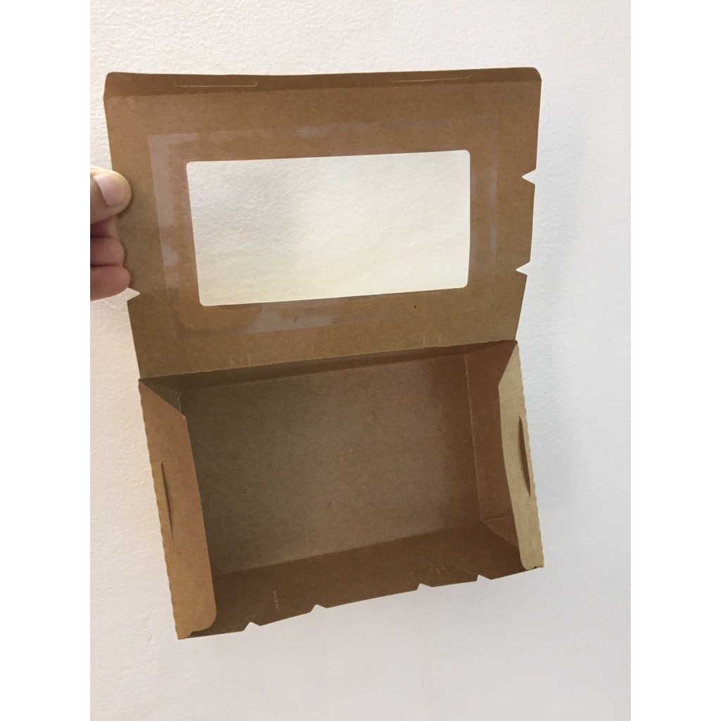 HỘP GIẤY KRAFT đựng thức ăn nhanh( Trắng, vàng nâu)-SIÊU TIỆN LỢI | BigBuy360 - bigbuy360.vn