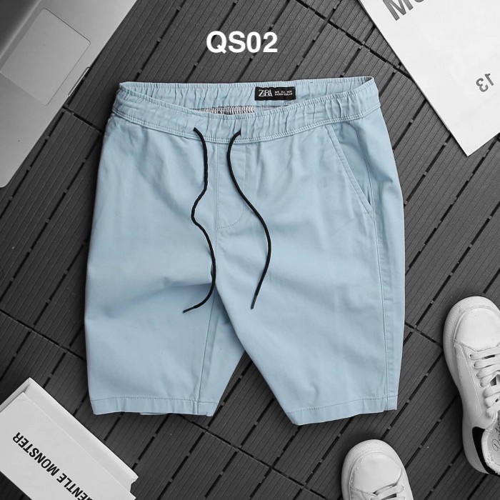 Quần short Zara DƯ HÃNG co giãn lưng thun hỗ trợ đổi size thoải mái