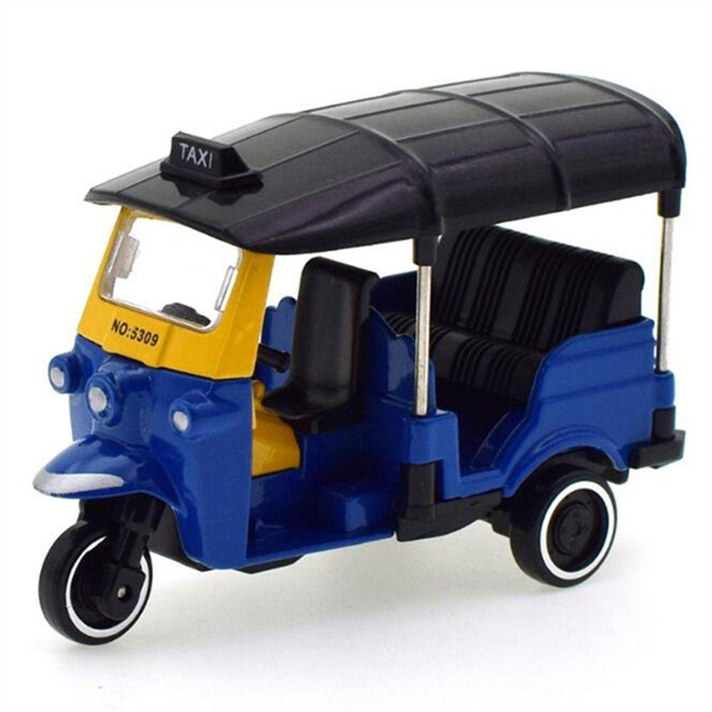 Mô Hình Xe Ba Bánh Mini Trang Trí Cho Nhà Búp Bê