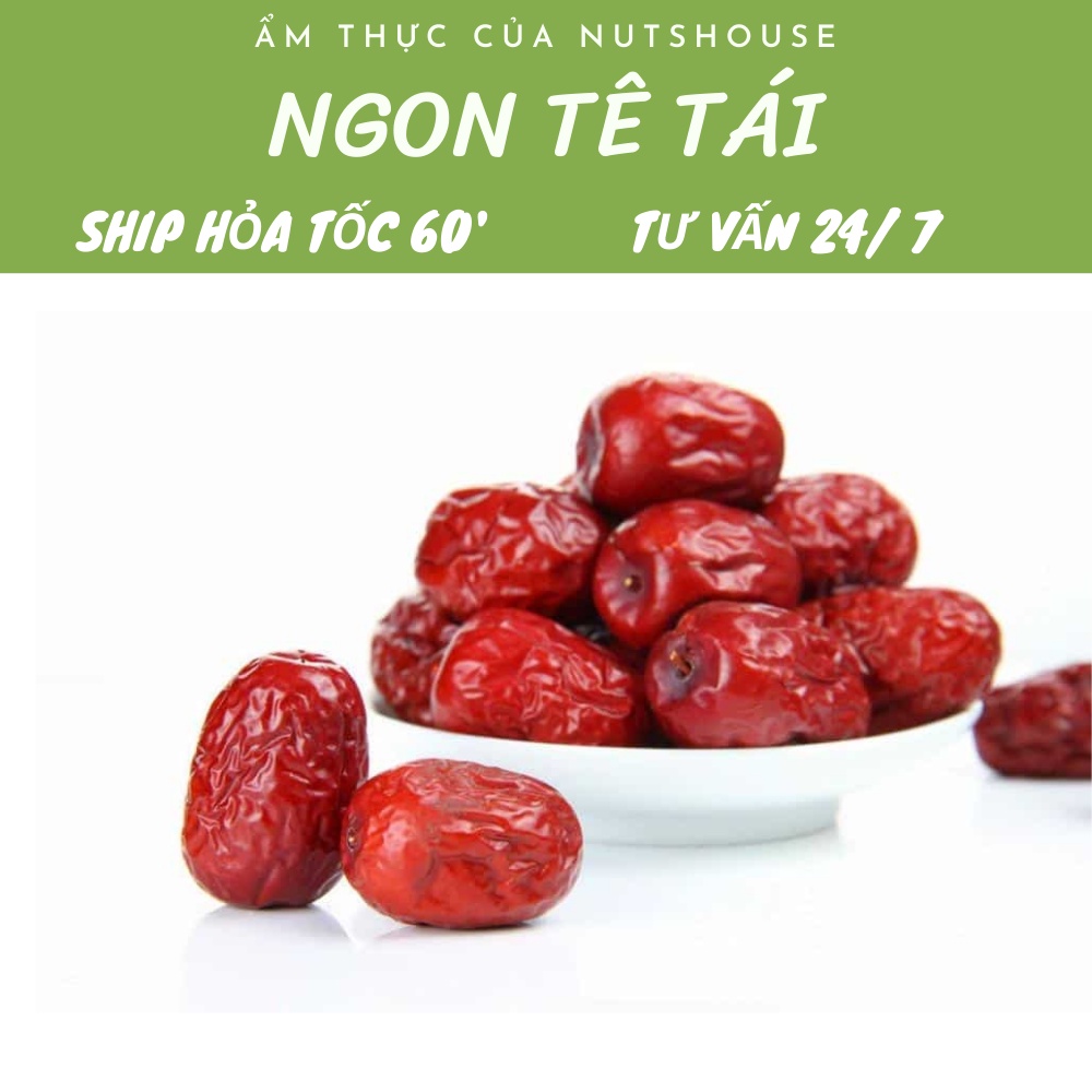 Táo Đỏ Hàn Quốc Sấy Khô Loại 1 Nutshouse,Chứa Nhiều Loại Vitamin ,Khoáng Chất,Protein Rất Tốt Cho Sức Khỏe, Loại 1kg