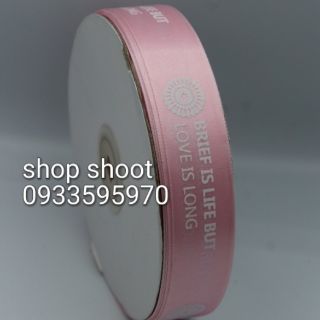 RUY BĂNG LỤA 3 PHÂN CHỮ  love is long