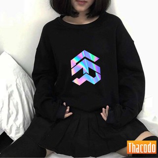 Áo Sweater Phản Quang Dày Vải Tốt Unisex Siêu Đẹp Cao Cấp - 5 The Way AS27