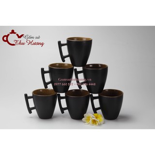 Cốc sứ Bát Tràng_Tách sứ quai ghế (35.000đ/1 cái)