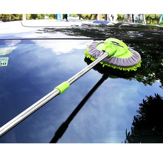 CHỔI RỬA XE Ô TÔ ĐA NĂNG 360 ĐỘ CÓ THỂ KÉO DÀI THU NGẮN