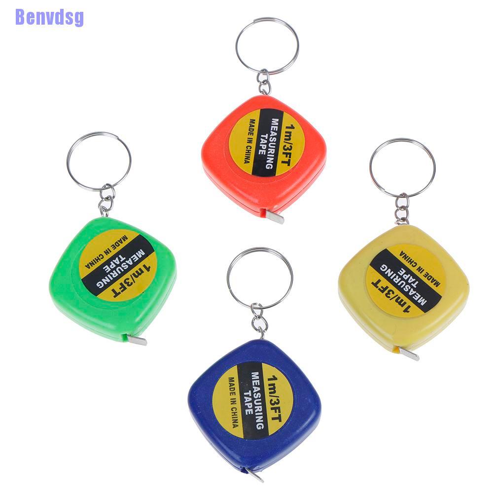 Thước dây đo kích thước mini có móc khóa dễ dàng đọc kết quả tiện lợi