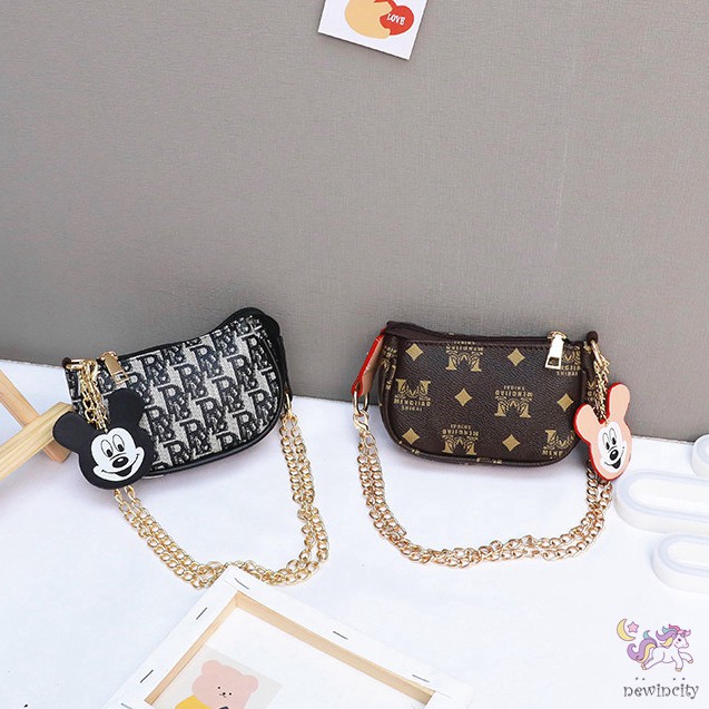 Túi Đeo Vai Kiểu Hàn Quốc Thiết Kế Xinh Xắn Cho Bé Gái