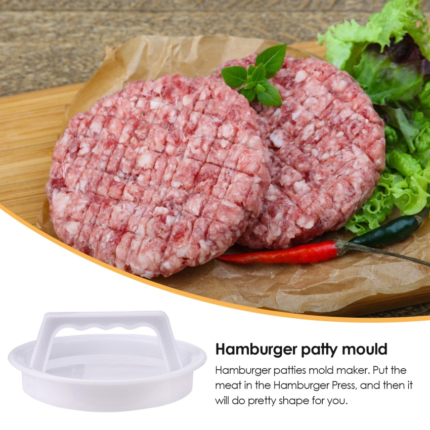 Dụng Cụ Ép Thịt Làm Hamburger Bằng Nhựa