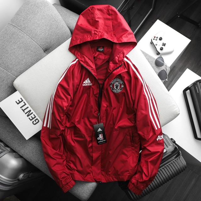 ❤️CAO CẤP❤️Áo gió nam adidas ManU cao cấp