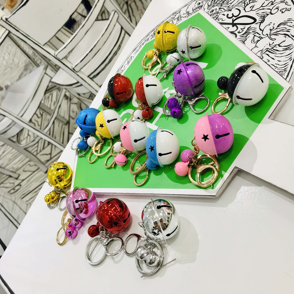 Móc khoá 3 Chuông lắc kêu