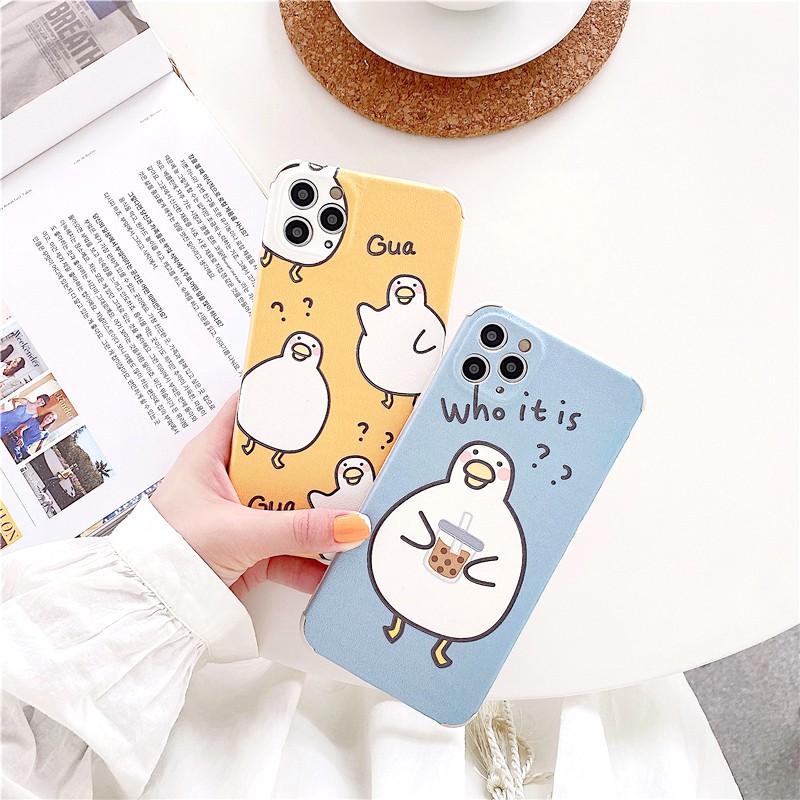 Ốp lưng iphone Gua Gua da viền chống va đập 5/5s/6/6plus/6s/6splus/7/7plus/8/8plus/x/xr/xs/11/12/pro/max/plus/promax | BigBuy360 - bigbuy360.vn