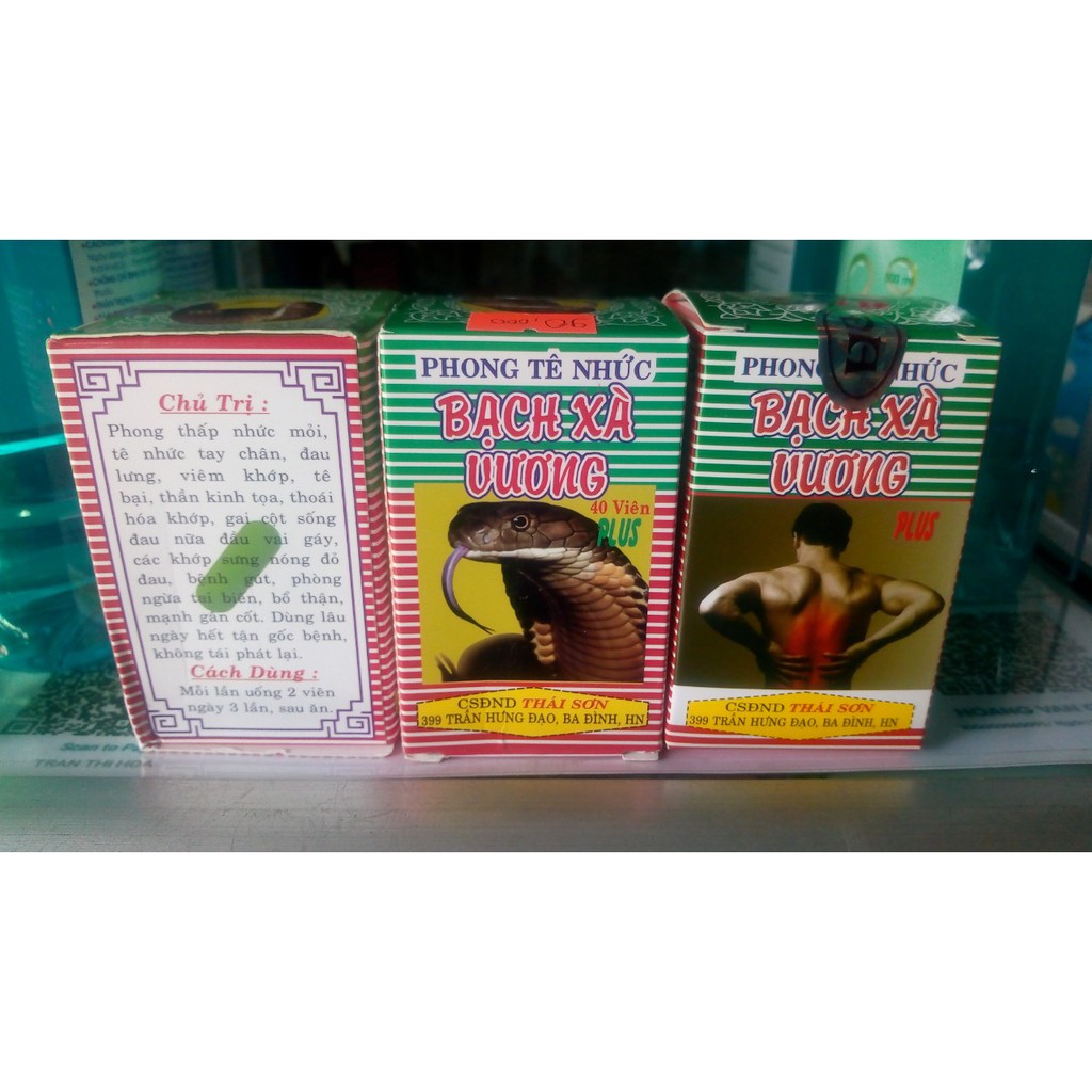 Phong Tê Nhức Bạch Xà Vương PLUSS bGiải pháp Cho người đau mỏi xương khớp