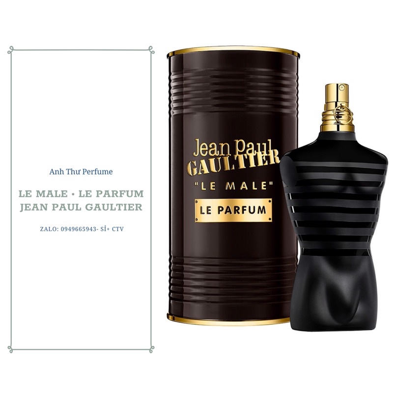 10ml [ Mẫu Thử ] LE MALE - Le Parfum - Eau de Parfum - Nước Hoa Nam Jean Paul Gaultier