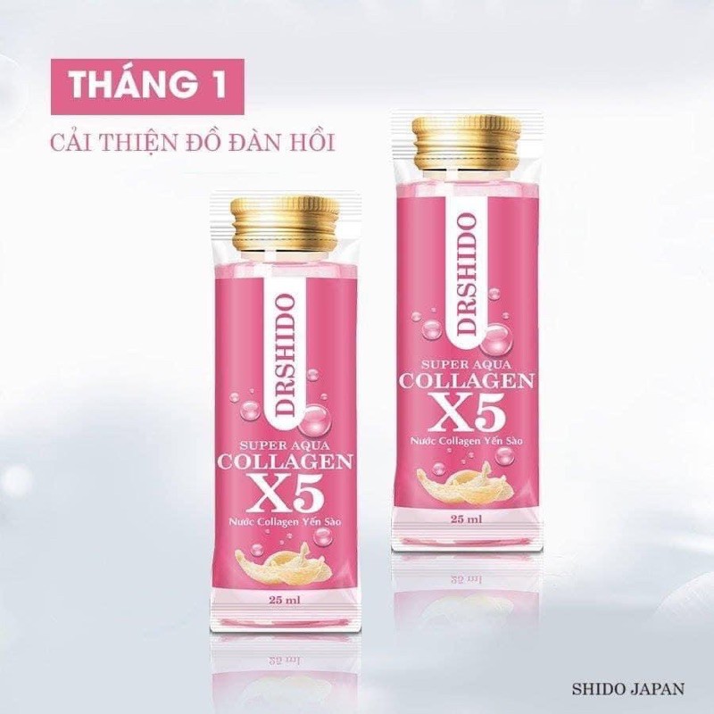 Collagen Yến Sào Nhật Bản Super Aqua Collagen X5