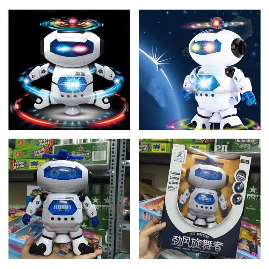 Robot thông minh xoay 360 độ.