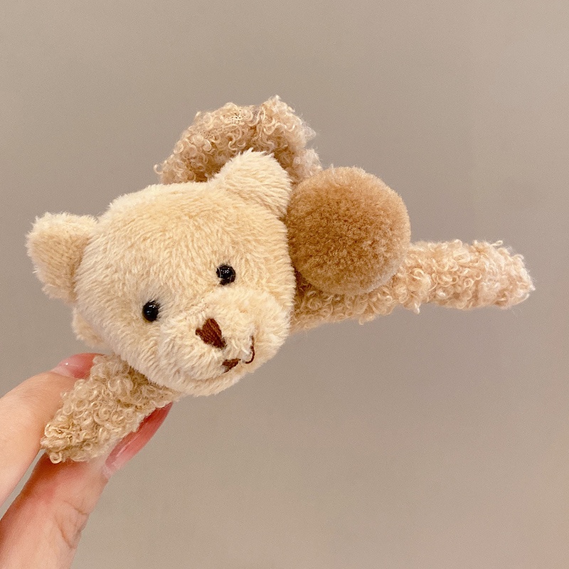 Kẹp Tóc Phối Lông Phong Cách Hàn Quốc Thời Trang Cho Nữ