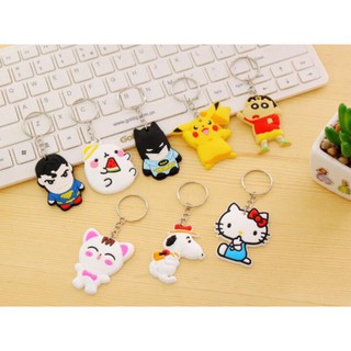 Móc khoá hình thú cute dễ thương chất liệu silicon nhiều mẫu rất đẹp để lựa chọn [QUÀ TẶNG]