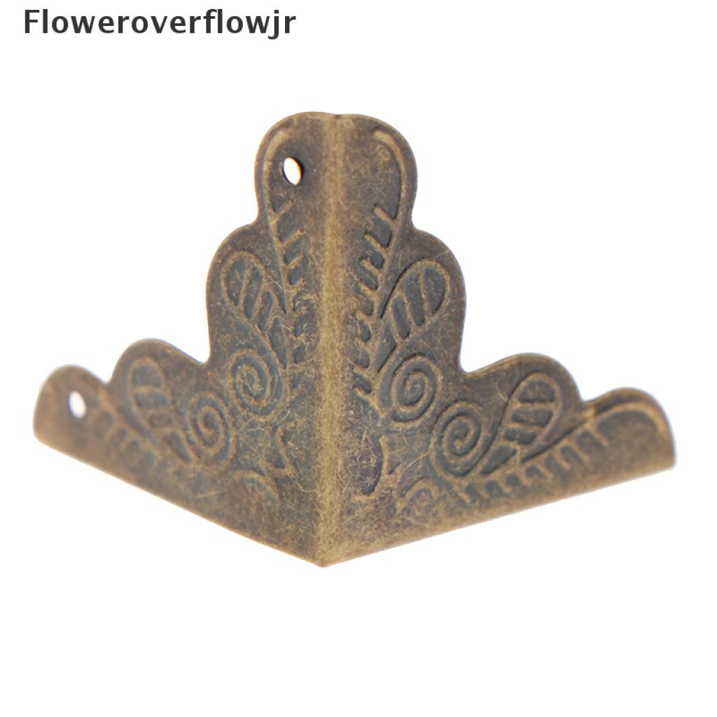 Bộ 10 Miếng Gỗ Bọc Góc Hộp Trang Sức 25x25mm