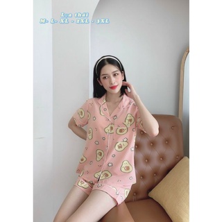 ☀️ pijama đùi lụa thái mềm mịn ☀️