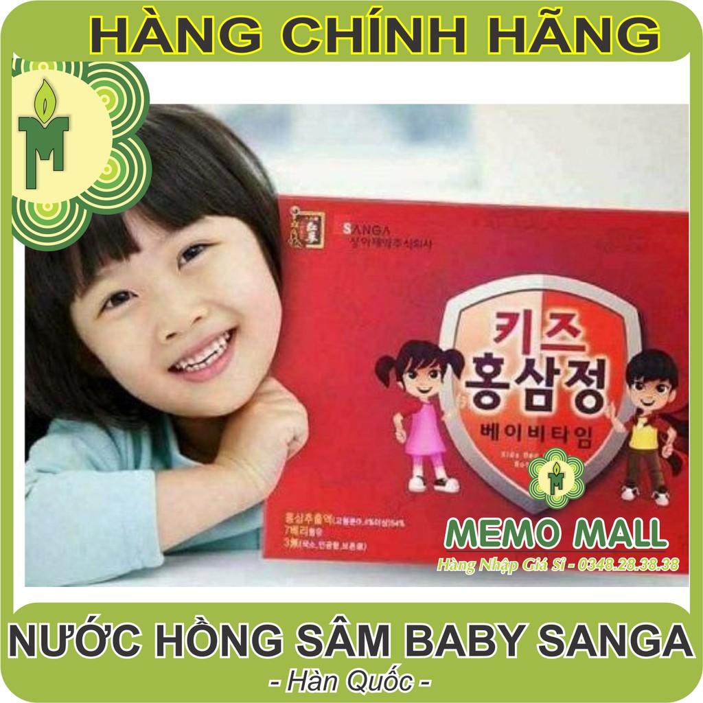 NƯỚC HỒNG SÂM BABY HÀN QUỐC