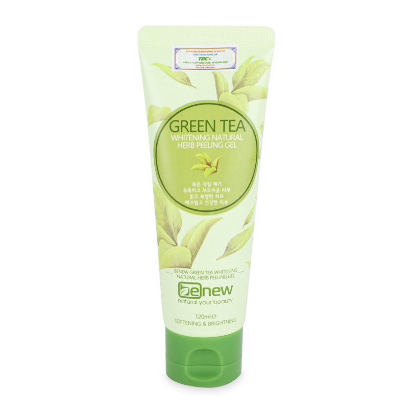 [HÀNG CHÍNH HÃNG] Tẩy tế bào chết Benew Green Tea Peeling Gel 120ml