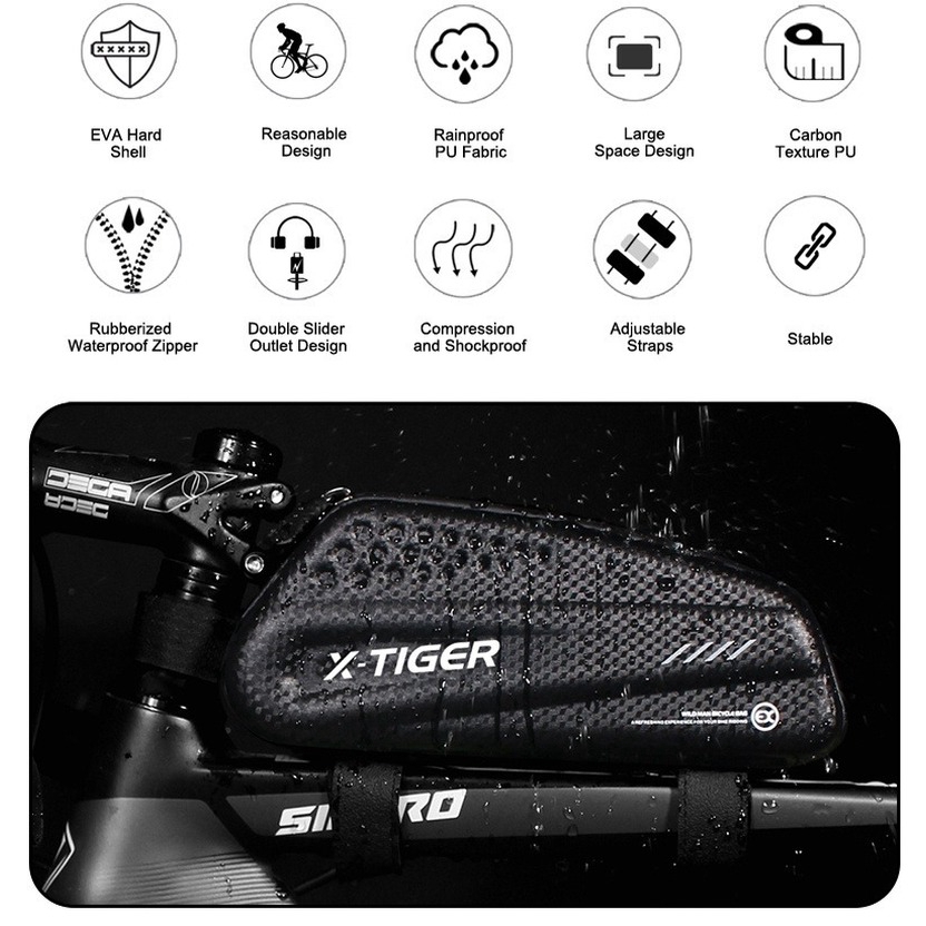 Túi Đựng Điện Thoại X-TIGER Treo Sườn Xe Đạp Chống Thấm Nước