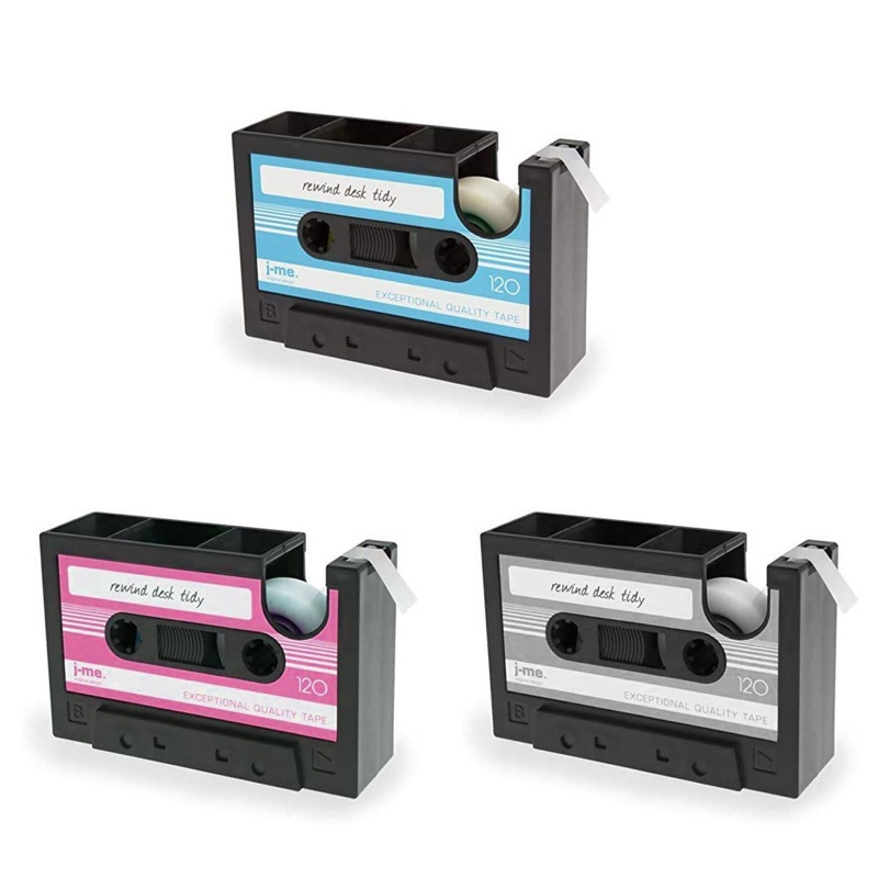 Giá Đỡ Cọ Trang Điểm / Bút Vẽ Kèm Hộp Đựng Băng Keo Tiện Dụng