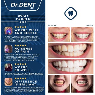 Set trắng răng cao cấp Dr Dent Premium Teeth Whitening