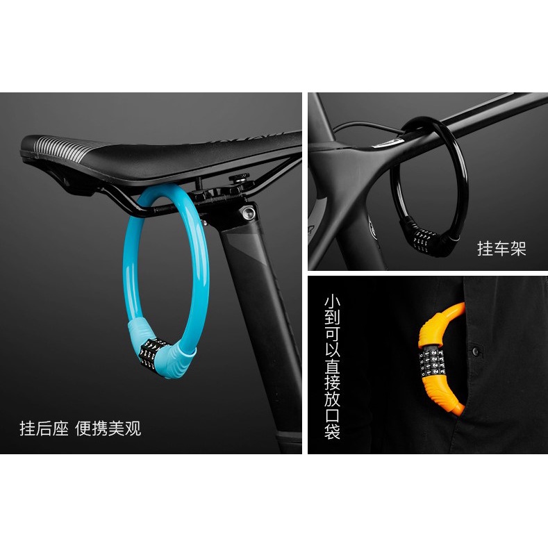 Khóa Số Xe Đạp Đa Năng Nhỏ Gọn Mã 4 Số