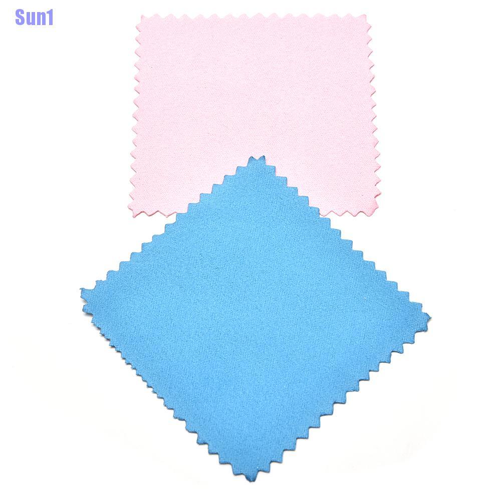 Bộ 10 Miếng Vải Đánh Bóng Trang Sức Mới