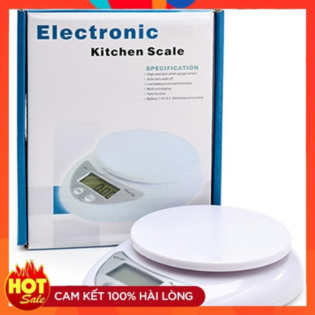 (hàng hót)Cân Tiểu Ly 5 Kg Electronic Kitchen Scale – cân thực phẩm gia vị nhà bếp tiện dụng