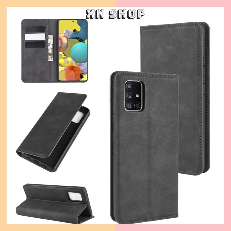 Bao da Samsung A13 / A23 / A33 / A53 / A73 / A03 dạng ví gấp cao cấp sang trọng , bảo vệ điện thoại