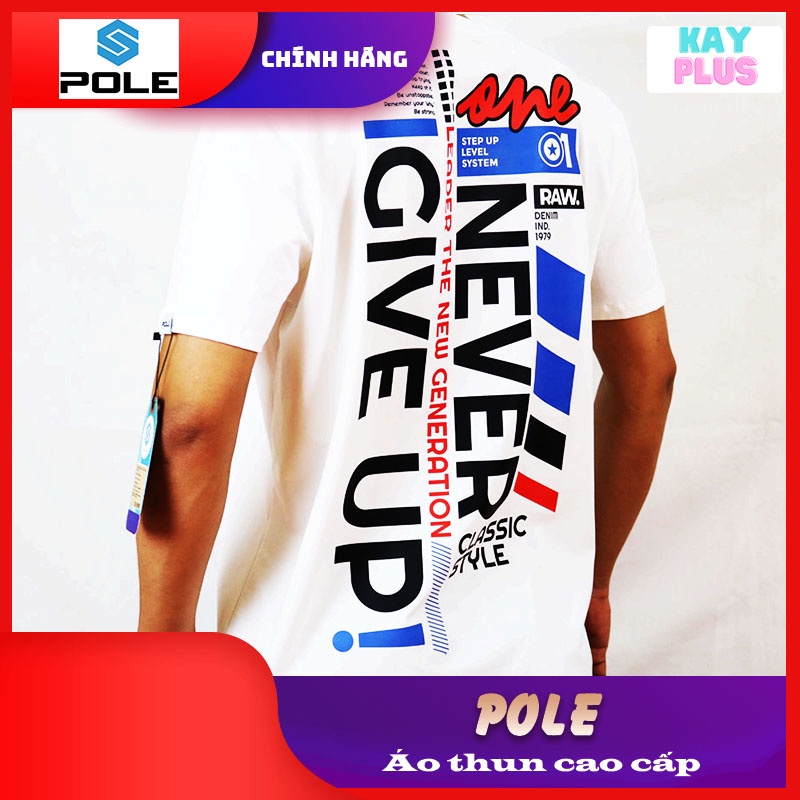 Áo thun Nam &amp; Nữ cổ tròn POLE - Streetwear 02