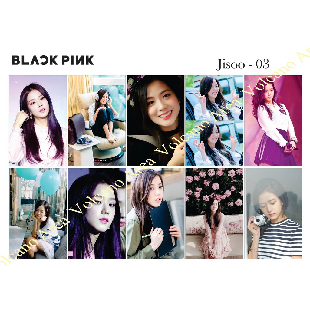 [BLACKPINK] Set sticker Jisoo - có nhiều mẫu Kpop