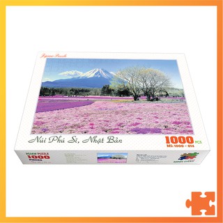 Tranh xếp hình cao cấp 1000 mảnh ghép - Núi Phú Sĩ (Nhật Bản)