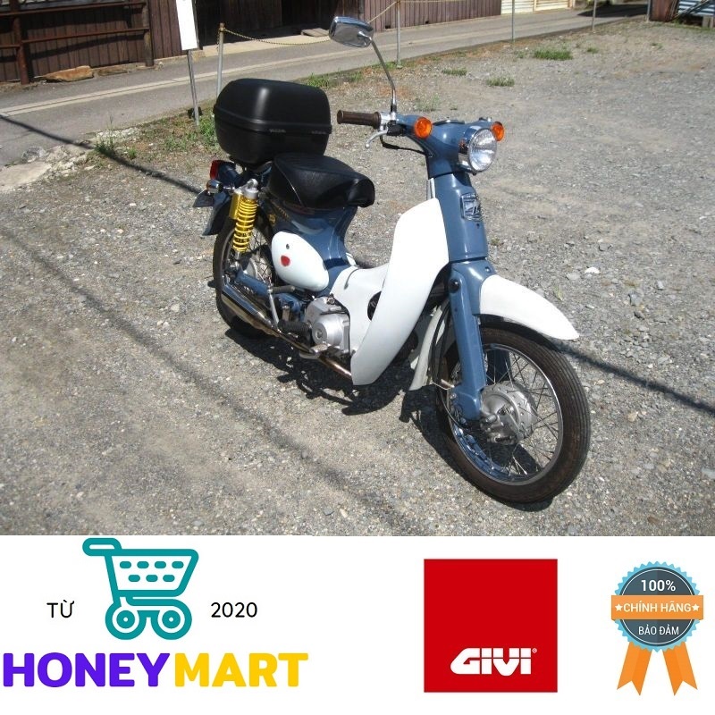 Thùng Đựng Đồ Xe Máy Givi E26N Monolock 26 Lít Tặng đế đệm Hàng chính hãng Honeymart