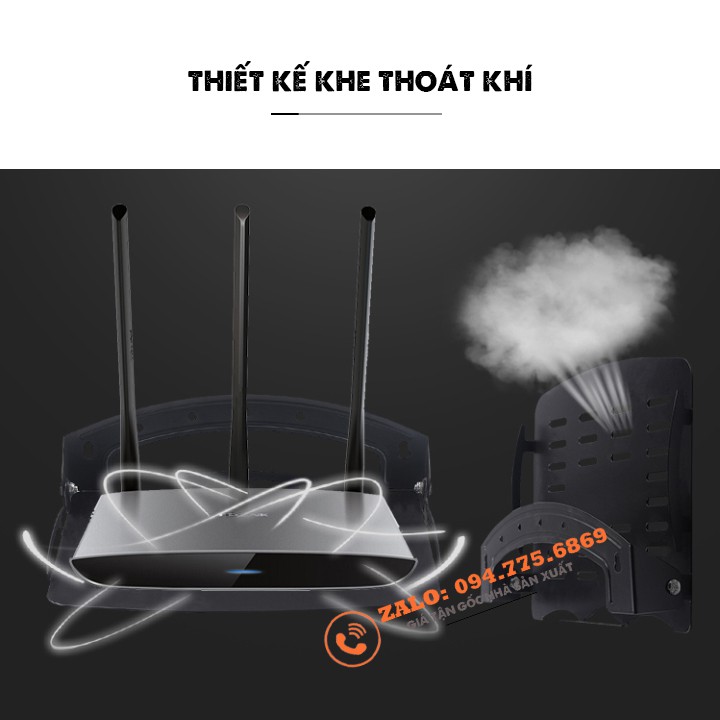 Giá treo đầu thu Kỹ thuật số - K+ - VTV Cab - Bộ phát Wifi - Android Box - Lắp Đặt Cùng Giá Treo Tivi