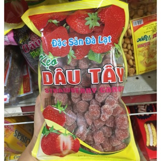 Kẹo dâu tây/dâu tắm đặc sản Đà Lạt