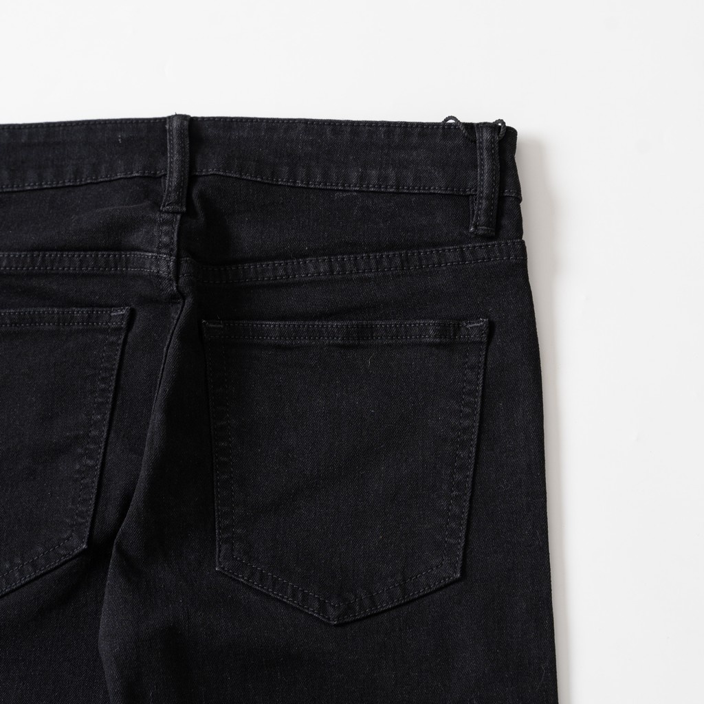 Quần Jean nam Kenta đen slimfit cơ bản QJD0053