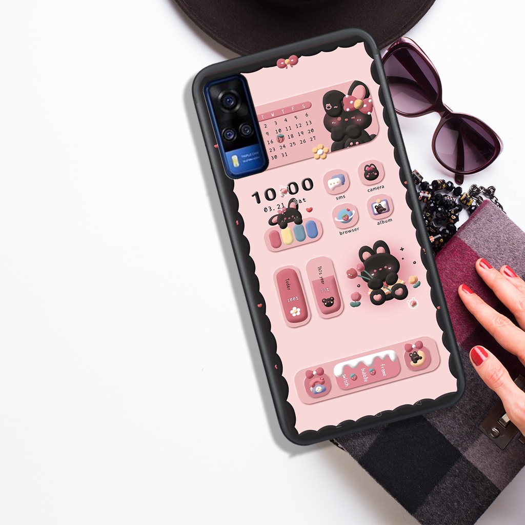 Ốp Lưng ViVo Y12S - Y20 - Y20S - Y51 2020 - Y53S - Y72 , In Hình Sinh Động, Dễ Thương Dành Cho Các Bạn Gái.