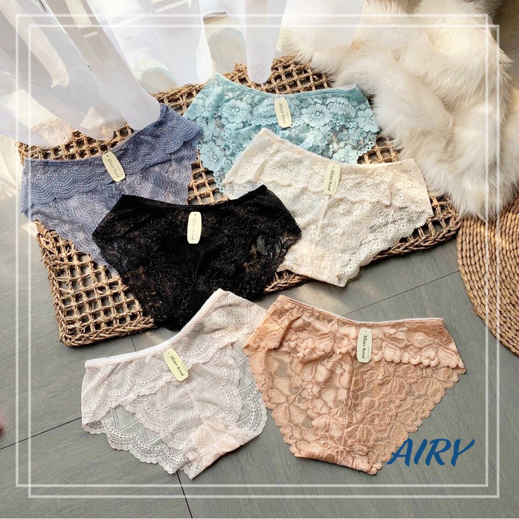 Quần Lót Ren Thái Form To, Quần Lót Nữ Vải Ren Mềm Mại Xuyên Thấu 21A09 | BigBuy360 - bigbuy360.vn