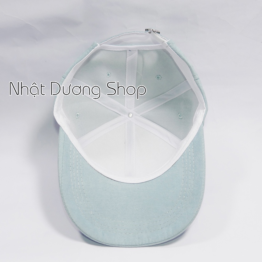 Mũ lưỡi trai ❤️ Nón kết thêu hình chữ Hello chất kaki cao cấp form unisex nam nữ
