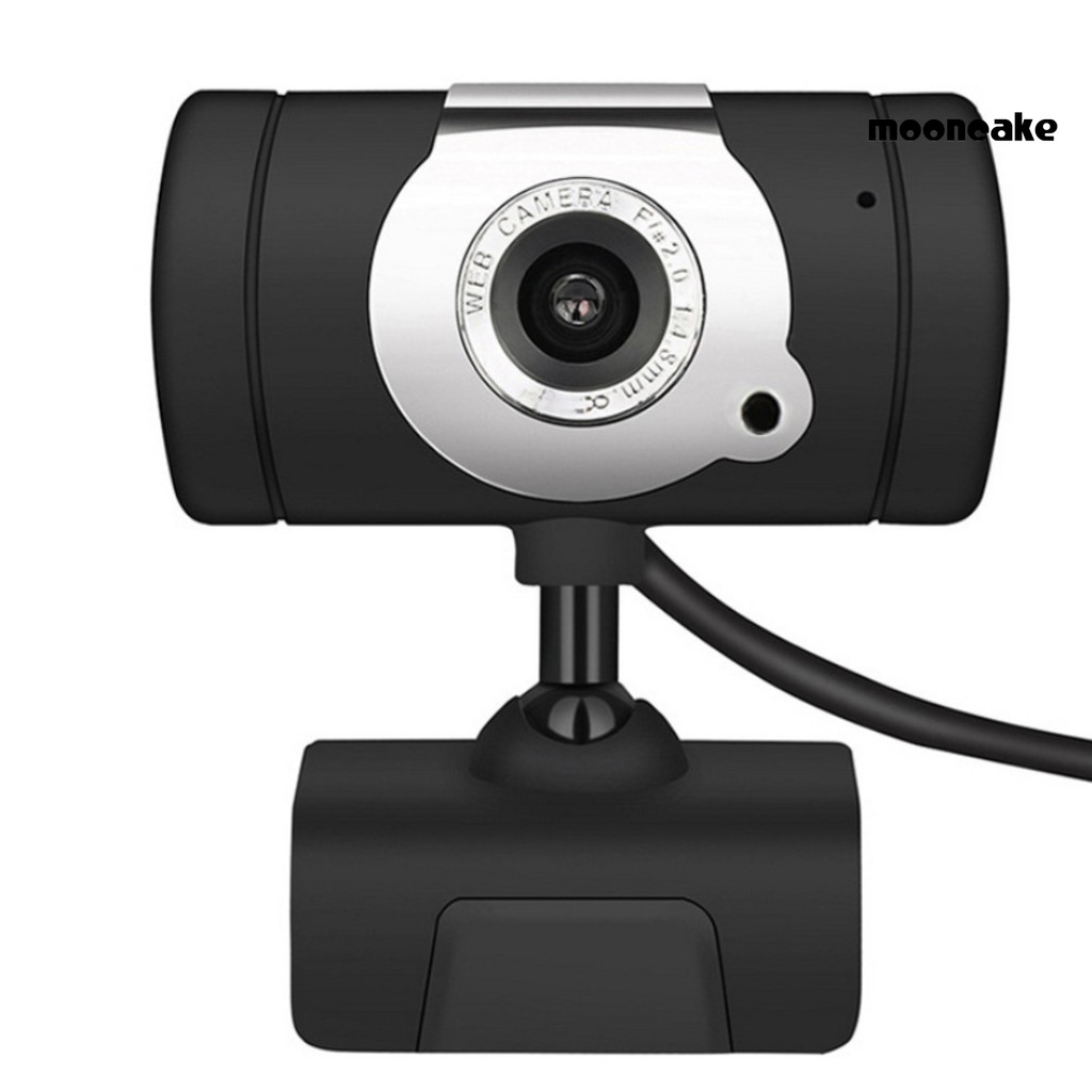 Webcam Có Đèn Led 480p Xoay Được, Hỗ Trợ Quay Ban Đêm