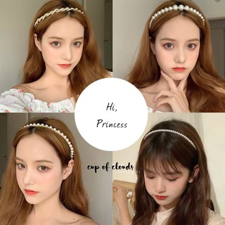 Cài tóc đính ngọc trai giả sang trọng