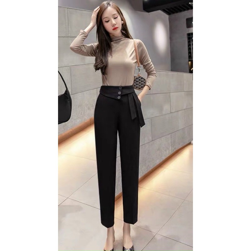 QUẦN BAGGY BIGSIZE vạt chéo 60-90kg (có size)