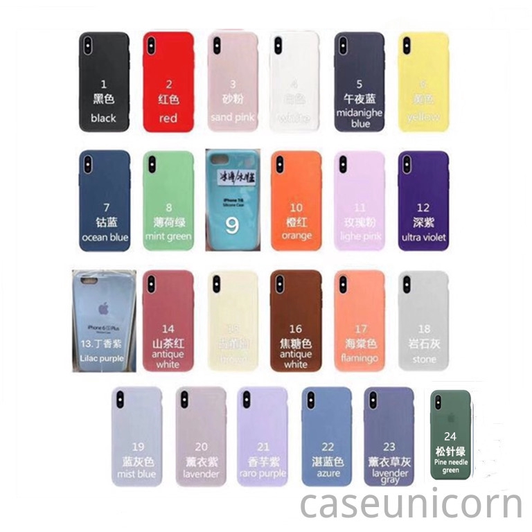 Ốp điện thoại silicon dẻo màu kẹo chính hãng cho iPhone 6s 6 7 8 Plus X XR XSMAX | BigBuy360 - bigbuy360.vn