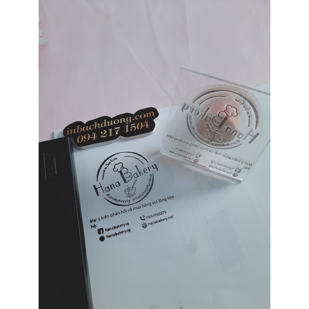 Nhận in khắc dấu đóng hộp carton In Bạch Dương